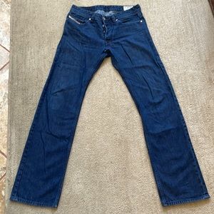Used dark blue Diesel jeans